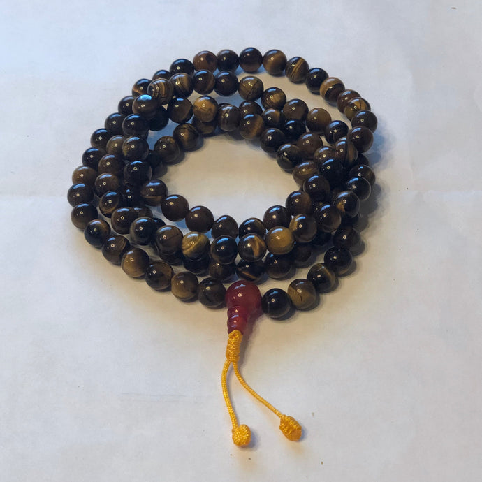 Tiger Eye - 108 Mala