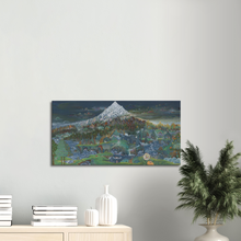 Load image into Gallery viewer, Vision of the Pure Realm of Northern Shambhala - Canvas