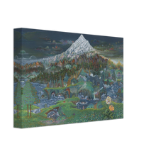 Load image into Gallery viewer, Vision of the Pure Realm of Northern Shambhala - Canvas